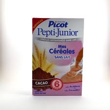 Cereales Cacao Sans Lait Picot Pepti Junior 300 G Farine Picot Bebe Allergique