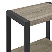 Maybe you would like to learn more about one of these? Walker Edison 24 Urban Blend Side Table In Driftwood And Black W24ubstag
