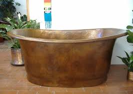 hand hammered copper bath tubs