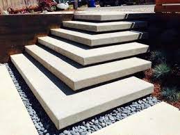 Cardiff Floating Stairs Modern Landscape San Diego Carson Douglas Landscape Architecture Floating Stairs Landscape Stairs Concrete Stairs