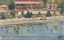 Il West Haven Swimming Pool Smithton Rd Belleville Illinois Vintage Collectible Belleville Illinois Belleville Smithton