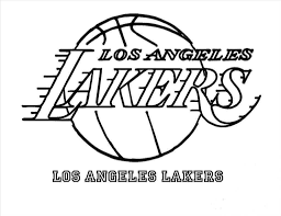 Pin By Whitney Phillips On Wallpaper Sports Coloring Pages Lakers Lakers Logo