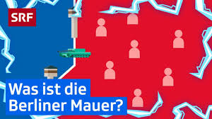 Die chinesische mauer befindet sich an den historischen grenzen nordchinas. Die Berliner Mauer Darum Wurde Sie Gebaut Erklarvideos Fur Kinder Srf Kids Kindervideos Youtube