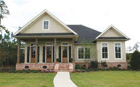 French Creole Home Designs House