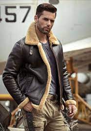 799 0us 2019 New Shearling Coat Mens Brown B3 Bomber Jacket Leather Jacket Mens Winter Coats Fur Jacket Sheepskin Coat Genuine Leather Coats Aliexpress Mens Shearling Jacket Black Outfit Men Leather Jacket