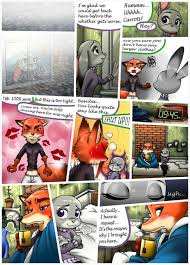 Pin By Tara Kelly On Zootopia Nick And Judy Comic Zootopia Comic Zootopia