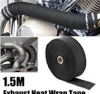 Car Exhaust Pipe Wrap Insulation 1.5m Glass Fiber Tape Insulation Heat  Parts | eBay