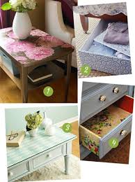 70 Ideen Wie Sie Tapetenreste Ganz Kreativ Verwerten Konnen Tapeten Recycelte Mobel Mobel Restaurieren