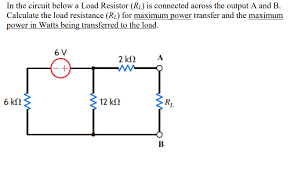 An inverter is the central component of power backup solution. Calculating Load Resistor For Maximum Power Electrical Engineering Stack Exchange