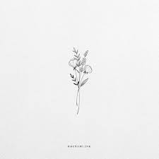 31 Delicate Minimalist Tattoo Ideas With Meaning Classy And Not Basic 776372 Minimalist Tattoo Tiny Flower Tattoos Lavender Tattoo Simple Flower Tattoo