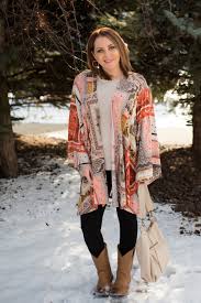 Originally used as functional bread. The Final Touch Kimono In Sunset Allure Clothing Boutique