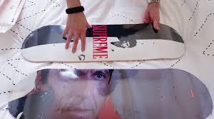 Trouvez un goujon dans le mur pour accrocher un miroir lourd. Supreme Scarface Split Skatebord Deck Multi Pack Skateptych Unboxing Youtube