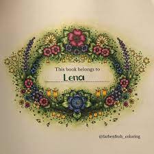 Pin Von Nanci Vessells Auf Coloring Johanna Basford Farbenfroh