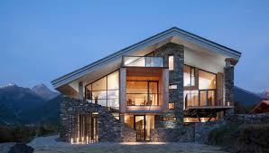 Amazing Modern Rustic House With Stone Facade And Skillion Roof Decoration Jpg 1584 900 House Designs Exterior Architecture House Design Kitchen