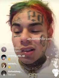 But one thing is for sure, it is a huge part of his branding, and everyone knows him by that. Tekashi 6ix9ine Reactivates His Instagram Account Indication He Has Relocated To Post House Arrest Location Jordanthrilla