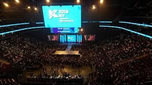 prudential center section 104 row 7 seat 8 tour kcon ny