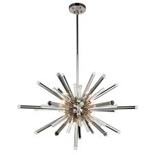 Elegant Lighting 1141g38pn Maxwell 14 Light 38 Inch Polished Nickel Chandelier Ceiling Light Urban Classic
