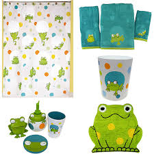 Of course a fun frog bathroom also needs to have fun frog bath towels! Walmart Peeking Frogs Bathroom Collection Bundle Vanna