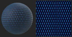 ArtStation - Fabric Blue and Black SBSR | Resources