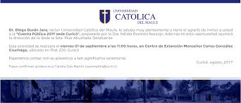 Universidad católica del maule, ucm) is a university in maule, chile. Inicio Universidad Catolica Del Maule