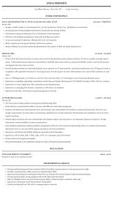 Oracle Dba Resume Sample Mintresume