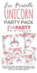 La invitación de cumpleaños es fundamental en una fiesta, es como el inicio de la fiesta. Invitacion Para Cumpleanos De Unicornio Editable Y Gratis Mama Inventiva