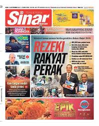 Sinar harian pun nak jadi lidah syaitan macam utusan juga. Sinar Harian Antara Tajuk Utama Sinar Harian Edisi Perak Facebook