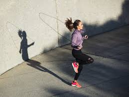 On a jump rope of appropriate length, the handles should reach up to your armpits.; Beginner S Guide How To Avoid Injuries When Jumping Rope The Times Of India