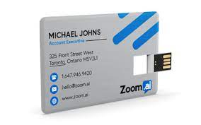 A credit card usb looks exactly like what it sounds like. Custom Usb Business Cards Personalized Wallet Cards