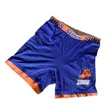 Miami heat pink swingman throwback shorts. Vintage Shorts Vintage Phoenix Suns Nba Sweat Shorts Poshmark