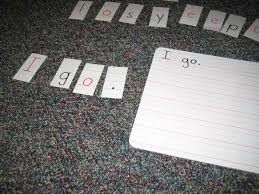 Make words with these letters. Sentence Strip Handwriting This Reading Mama