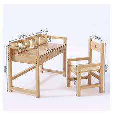 Solid Wood Adjustable Ergonomic Children S Table And Chair Children S Desks Chairs Pupils Writing Desk Kids Table And Chairs Table And Chairs Childrens Table