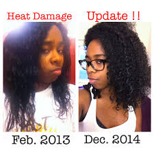 Take one banana, one egg, two tablespoons of honey, three tablespoons of plain yogurt, and one teaspoon of olive oil. Natural Hair Heat Damage Journey