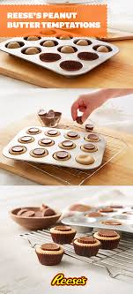 It S Time To Pull Out All Of The Stops This Holiday With This Reese S Peanut Butter Temptations Re Peanut Butter Desserts Easy Cupcake Recipes Christmas Baking