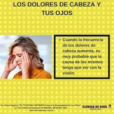 Clinica De Ojos Oftalmic Laser Los Dolores De Cabeza Y Tus Ojos Dolores De Cabeza Salud Visual Dolor