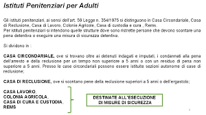 354, anche quando essi ne abbiano già fruito in precedenza e non sia accertata la sussistenza di collegamenti attuali con la criminalità organizzata. Ministero Della Giustizia Dipartimento Dellamministrazione Penitenziaria Corso Di