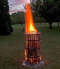 100 Stainless Steel Portable Burn Cage Burn Barrel Outdoor Diy Backyard