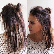 Instagram Insta Glam Half Top Knots Hair Styles Hair Beauty Long Hair Styles