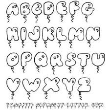 Download 10,000 fonts with one click for $19.95. Cute Bubble Letters Graffiti Fonts Polyvore Bubble Letter Fonts Cute Fonts Alphabet Lettering Alphabet Fonts