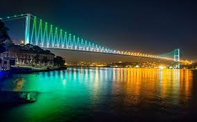 Choose from hundreds of free 4k wallpapers. Hd Wallpaper Bosphorus Bridge Istanbul Night City Lights Wallpaper Flare