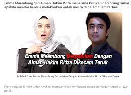 Selain mempunyai bakat nyanyian, aiman juga merupakan seorang yang aktif bermain bola sepak. Inilah 6 Foto Emma Maembong Berpelukan Dengan Aiman Hakim Ridza Yg Bikiin Gempar Industri Korang Rasa Patut Ker Cerita Hambar