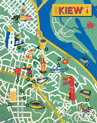 The kowloon walled city in hong kong looks like a beehive, with cramped quarters stacked haphazardly on top of one another. Kiev Or Kyiv Is The Capital And The Largest City Of Ukraine Located In The North Central Part Of The Country On The Illustrated Map Map Poster Pictorial Maps