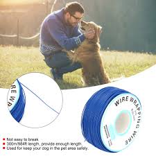 There are tons of options out there to keep your dog contained within their respective boundaries. Mavis Laven Pet Fencewire 300m 984ft Electric Pet Fence Coil Wire Cables Dog Underground Wire Fencing System Electricpet Fence Wire Walmart Com Walmart Com