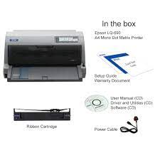 Maybe you would like to learn more about one of these? Epson Lq 690 A4 Mono Dot Matrix Printer C11ca13051