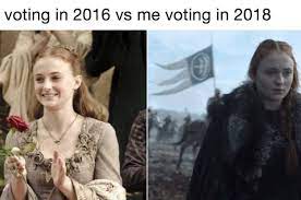 Me Voting In 2016 Vs Me Voting In 2018 Memes Perfectly Describe Election Day