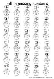 Fill In The Missing Numbers 1 30 Worksheets Free Printables Fill In The Missing Numbers 1 30 Worksheets Free Printables Matematik 1 Sinif Matematik 1 Sinif