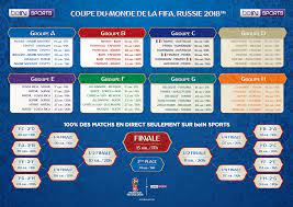La coupe du monde de football est une compétition internationale de football qui se déroule les horaires officiels, pour chaque match de la coupe du monde 2018, ont été validé en mars 2016 par la fifa. Telechargez Le Calendrier Officiel De La Coupe Du Monde 2018 En Pdf