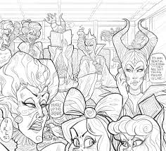 Who are the bad characters in disney cartoons? Disney Villian Er Coloring Pages Coloring Pages Ideas