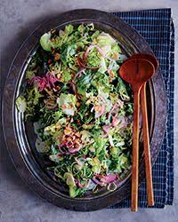Escarole And Brussels Sprout Salad Recipe Recipe Brussel Sprout Salad Brussel Sprout Salad Recipes Brussel Sprouts
