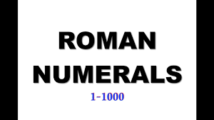 roman numerals chart 101 200 2019